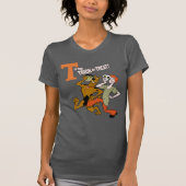 Scooby-Doo | T is voor Trick or treat T-shirt (Voorkant)
