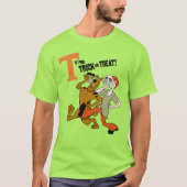 Scooby-Doo | T is voor Trick or treat T-shirt (Voorkant)