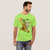 Scooby-Doo | T is voor Trick or treat T-shirt (Voorkant volledig)