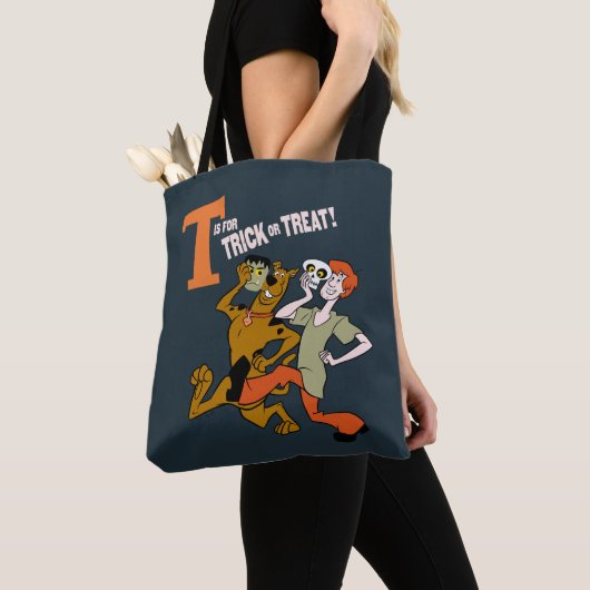 Scooby-Doo | T is voor Trick or treat Tote Bag (Dichtbij)