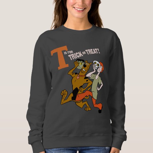 Scooby-Doo | T is voor Trick or treat Trui (Voorkant)
