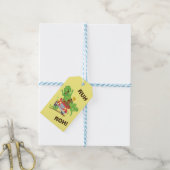 Scooby-Doo T-Rex-aanval Cadeaulabel (Met Touw)