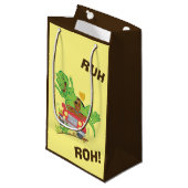 Scooby-Doo T-Rex-aanval Klein Cadeauzakje (Voorkant Gekanteld)