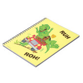Scooby-Doo T-Rex-aanval Notitieboek (Linkerzijde)