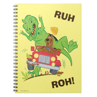 Scooby-Doo T-Rex-aanval Notitieboek