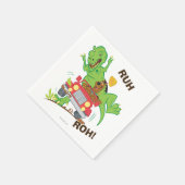 Scooby-Doo T-Rex-aanval Servet (Hoek)