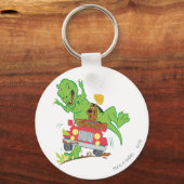 Scooby-Doo T-Rex-aanval Sleutelhanger (Voorkant)