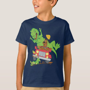 Scooby-Doo T-Rex-aanval T-shirt