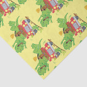 Scooby-Doo T-Rex-aanval Tissuepapier (Detail)