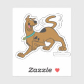 Scooby-Doo Tail Wag Sticker (Vel)