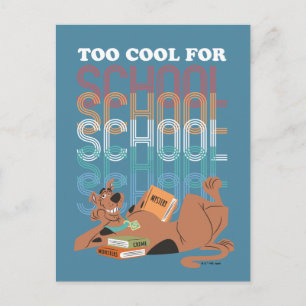 Scooby-Doo te kool voor school Briefkaart