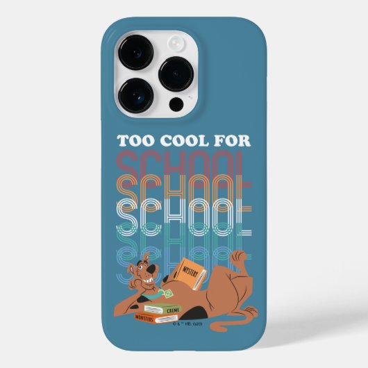 Scooby-Doo te kool voor school Case-Mate iPhone Case (Achterkant)