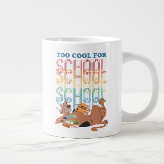 Scooby-Doo te kool voor school Grote Koffiekop (Rechts)