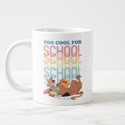 Scooby-Doo te kool voor school Grote Koffiekop (Links)