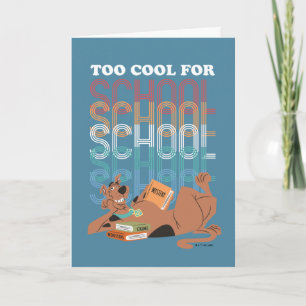 Scooby-Doo te kool voor school Kaart