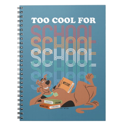 Scooby-Doo te kool voor school Notitieboek (Voorkant)