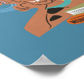 Scooby-Doo te kool voor school Poster (Hoek)