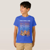Scooby-Doo te kool voor school T-shirt (Voorkant volledig)