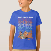 Scooby-Doo te kool voor school T-shirt (Voorkant)