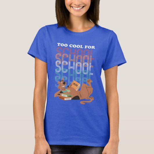 Scooby-Doo te kool voor school T-shirt (Voorkant)