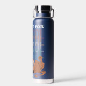 Scooby-Doo te kool voor school Waterfles (Achterkant)