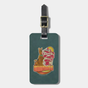 Scooby-Doo Tegel van Pizza "Munchies" Grafisch Bagagelabel