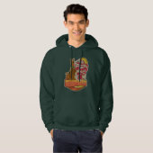Scooby-Doo | Tegel van Pizza "Munchies" Grafisch Hoodie (Voorkant volledig)