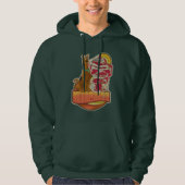 Scooby-Doo | Tegel van Pizza "Munchies" Grafisch Hoodie (Voorkant)