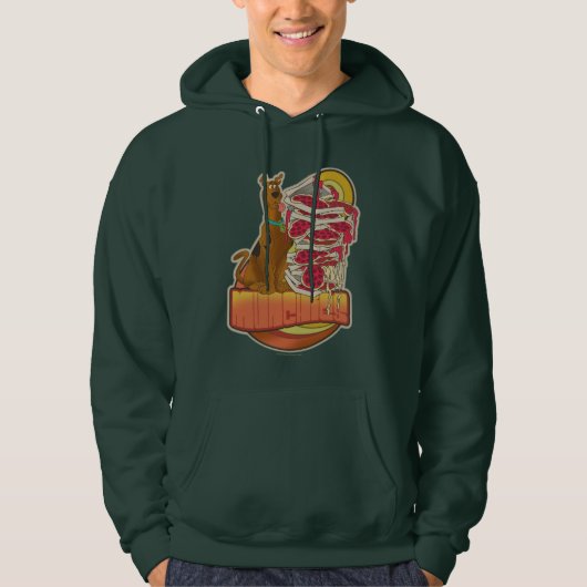 Scooby-Doo | Tegel van Pizza "Munchies" Grafisch Hoodie (Voorkant)