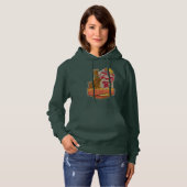 Scooby-Doo | Tegel van Pizza "Munchies" Grafisch Hoodie (Voorkant volledig)