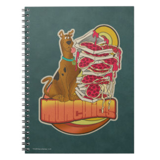 Scooby-Doo | Tegel van Pizza "Munchies" Grafisch Notitieboek