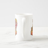 Scooby-Doo | Tegel van Pizza "Munchies" Grafisch Porselein Kop (Achterkant)