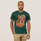 Scooby-Doo | Tegel van Pizza "Munchies" Grafisch T-shirt (Voorkant volledig)