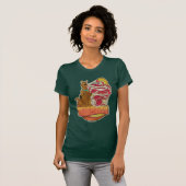 Scooby-Doo | Tegel van Pizza "Munchies" Grafisch T-shirt (Voorkant volledig)