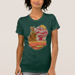 Scooby-Doo Tegel van Pizza "Munchies" Grafisch T-shirt