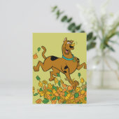 Scooby-Doo Thanksgiving Leaves Feestdagenkaart (Staand voorkant)