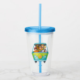Scooby-Doo & The Gang Mystery Machine Airping Acryl Drinkbeker