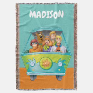 Scooby-Doo & The Gang Mystery Machine Airping Deken