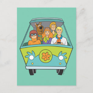 Scooby-Doo & The Gang Mystery Machine Briefkaart