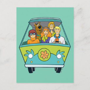 Scooby-Doo & The Gang Mystery Machine Briefkaart