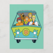 Scooby-Doo & The Gang Mystery Machine Briefkaart (Voorkant)