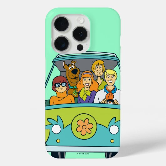 Scooby-Doo & The Gang Mystery Machine Case-Mate iPhone Case (Achterkant)