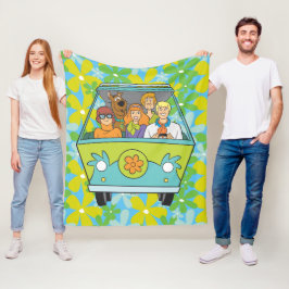 Scooby-Doo & The Gang Mystery Machine Fleece Deken