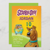 Scooby-Doo & The Gang Mystery Machine Kaart (Voorkant / Achterkant)