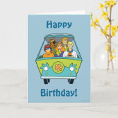 Scooby-Doo & The Gang Mystery Machine Kaart (Gele Bloem)