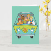 Scooby-Doo & The Gang Mystery Machine Kaart (Gele Bloem)