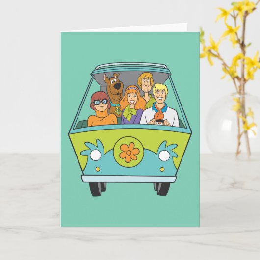 Scooby-Doo & The Gang Mystery Machine Kaart (Gele Bloem)