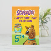 Scooby-Doo & The Gang Mystery Machine Kaart (Staand voorkant)