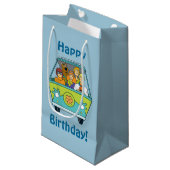 Scooby-Doo & The Gang Mystery Machine Klein Cadeauzakje (Voorkant Gekanteld)