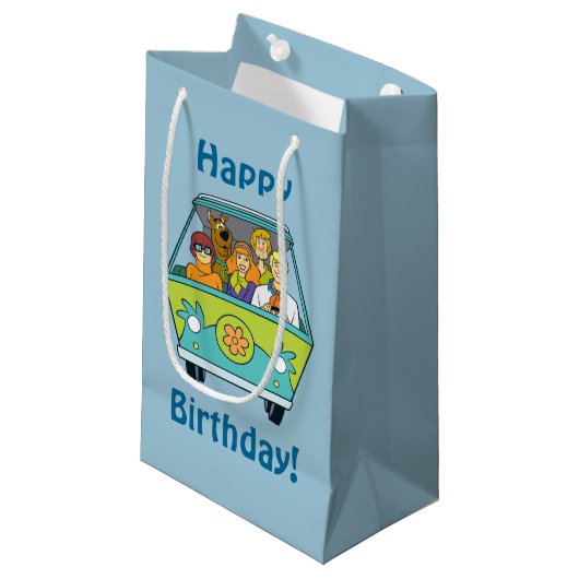 Scooby-Doo & The Gang Mystery Machine Klein Cadeauzakje (Voorkant Gekanteld)